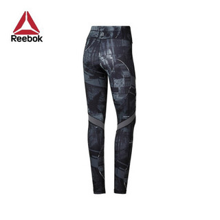 Reebok锐步官方运动健身WOR MYT MOONSHIFT TIGHT女子训练紧身裤FLI33 DU4737-黑色 A/XL