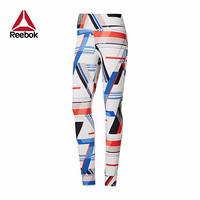 Reebok锐步 OS LUX BOLD TIGHT-VORTA运动健身 女子训练紧身裤 FKT96 DP5618_白色 A/XL