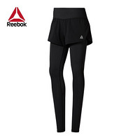 Reebok官方 运动健身 OSR 2-1 TIGHT  女子紧身裤 FKS46 DP6585_黑色 A/M