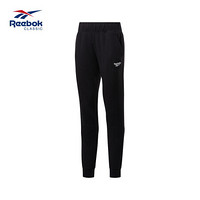 Reebok锐步运动CL V FT PANTS BIG LOGO女子长裤 FK3384_黑色 A/M