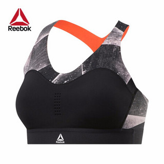 Reebok运动健身Reebok PureMove-Shattered 女子运动内衣FVP34 DY8074_黑色 A/XL