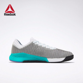 Reebok锐步男子健身鞋 NANO 9室内综合运动网面低帮训练鞋 FU6828 EG1474_白色/黑色/绿色 43