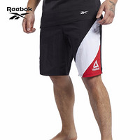 Reebok运动健身 UFC FG CAPSULE SHORT 男子短裤五分裤GJF22 FJ5191_黑色 A/L