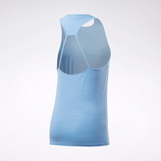 Reebok运动健身 TS AC ATHLETIC TANK 女子运动背心GLQ88 FK7114_蓝色 A/M