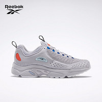 Reebok运动经典DAYTONA DMX II男女休闲鞋FBG22 EF3406_灰色/蓝色/橙色 35