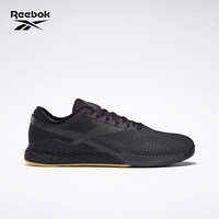 Reebok锐步 运动健身  NANO 9男子低帮训练鞋JQ602 FU9371_黑色/灰色 48.5