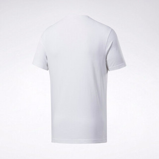 Reebok 锐步 CLINTLSPORTTEE 中性运动T恤 FK2625 白色 XL