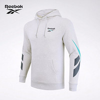 Reebok锐步CL X MU VT HOOD男女复古连帽卫衣 GL1280_浅麻灰色 A/XS