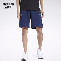 Reebok锐步 运动经典SL FL SHORT男女短裤五分裤FS8822 FS8824_藏青色 A/M