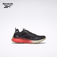 Reebok锐步 运动健身ZIG Kinetica Horizon女子低帮跑步鞋FW6266 FW6266_黑色/红色/灰色 37