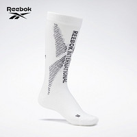 Reebok锐步 运动健身TECH STYLE ENG CREW 男女中筒袜子GH0109 GH0109_白色 B版 34-36