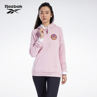 Reebok锐步运动RSC W HOODED SWEAT女子连帽卫衣 GN9894_粉色 A/S