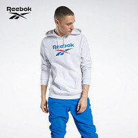 Reebok锐步运动CL F VECTOR HOODIE男子连帽卫衣 FT7297_灰色 A/M