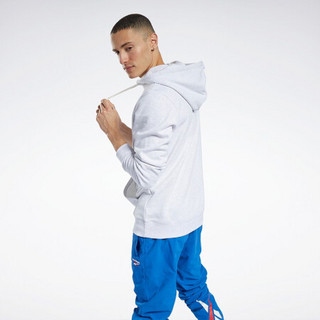 Reebok锐步运动CL F VECTOR HOODIE男子连帽卫衣 FT7297_灰色 A/M