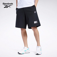 Reebok锐步运动经典Short BEP男女短裤五分裤 GM8330_黑色 A/2XS