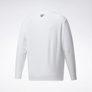 Reebok锐步运动经典CL AMS CREW男女长袖卫衣T 白色 A/3XL