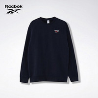 Reebok锐步 运动经典CL PVT SWT CREW男女长袖T恤套头衫 GJ3656_深蓝色 A3XL
