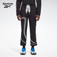 Reebok锐步 运动经典RCPM VINTAGE PANTS男女长裤 GF7215_黑色/红色 A/XS