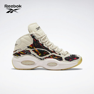 Reebok锐步 运动经典QUESTION MID男女中帮篮球鞋 FZ1357_米色 42