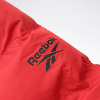 Reebok锐步官方运动男子短款连帽棉服秋冬 GQ4924_浅蓝绿 亮粉红荧光 A/2XL