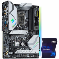 华擎(ASRock)Z590 Steel Legend WiFi6E主板 + i9-11900K 8核 板U套装