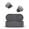 微软Surface Earbuds 无线蓝牙耳机 石墨灰 | 入耳式耳机 沉浸式音效 触控面板 手势操控 配充电盒