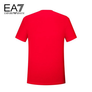 阿玛尼EA7 EMPORIO ARMANI奢侈品男装21春夏EA7男士T恤衫 3KPT62-PJ03Z RED-1451红色 L