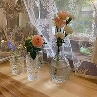 透明浮玻璃小花瓶