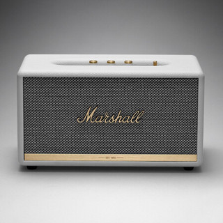 马歇尔（Marshall）STANMORE II BLUETOOTH音箱无线蓝牙家用重低音音响 白色