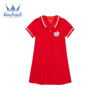 Souhait 水孩儿 女童半袖连衣裙