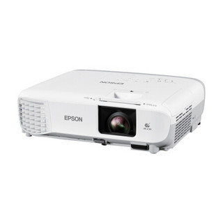 EPSON 爱普生 CB-X49 办公投影机套装 100英寸4:3电动幕布 白色