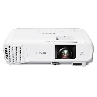EPSON 爱普生 CB-X49 办公投影机套装 100英寸4:3电动幕布 白色