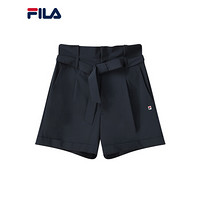 FILA斐乐官方女士梭织短裤2021夏季新款休闲运动裤短裤女裤 传奇蓝-NV 175/74A/XL