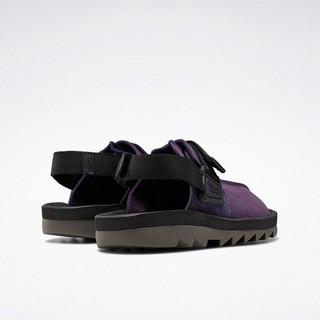 Reebok锐步 运动经典BEATNIK男女凉鞋拖鞋 FZ3077_紫色/黑色 39