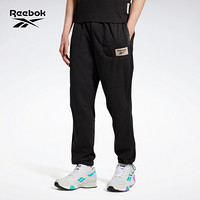 Reebok锐步 运动经典CL LODGE FL PT男子长裤 GH3723_黑色 A/2XL