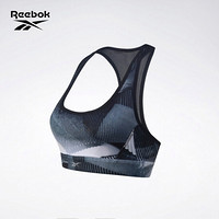 Reebok锐步 运动健身RE RACER BRA P女子中强度运动文胸 FL0092_香芋紫/灰色 XL
