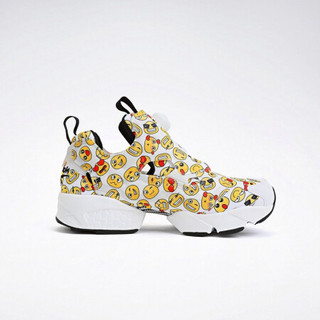 Reebok 锐步 Insta Pump Fury 中性休闲运动鞋 H67436 白色/金色/黑色 34.5