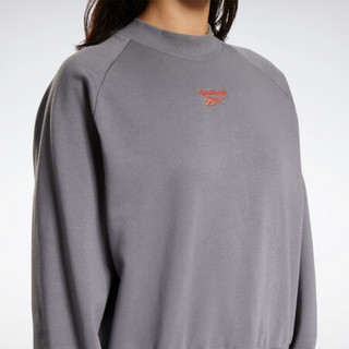 Reebok锐步 运动经典SWEATSHIRTS女子套头衫 H25144_深灰色 A/M