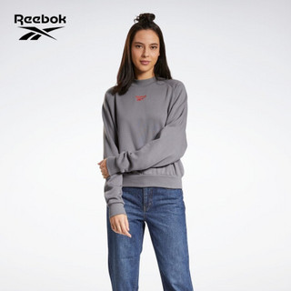 Reebok锐步 运动经典SWEATSHIRTS女子套头衫 H25144_深灰色 A/M