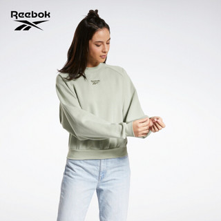 Reebok锐步 运动经典SWEATSHIRTS女子套头衫 H25143_青绿色 A/XS