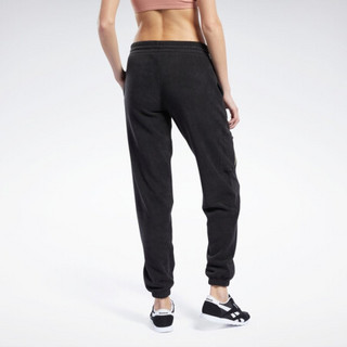 Reebok锐步 运动经典CL GP WE PANTS女子长裤 FT6302_黑色 A/S