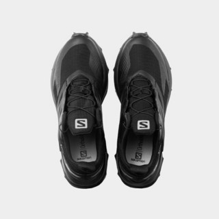 萨洛蒙（Salomon）女款 户外运动防水透气减震越野鞋 SUPERCROSS BLAST GTX 黑色 411102 UK4(36 2/3)