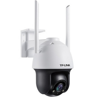 TP-LINK 无线监控摄像头 300万高清室外防水云台球机 360全景监控网络手机远程红外夜视 标配