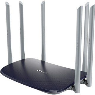 TP-LINK 普联 WDR7620 千兆版 双频1900M 家用千兆无线路由器 Wi-Fi 5 单个装 黑色