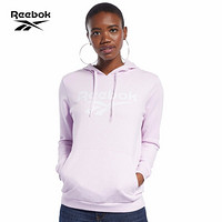 Reebok锐步官方 运动经典 CL F VECTOR HOODIE 女子休闲连帽卫衣 GJR55 FJ3299_粉色 XS