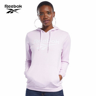 Reebok锐步官方 运动经典 CL F VECTOR HOODIE 女子休闲连帽卫衣 GJR55 FJ3299_粉色 M