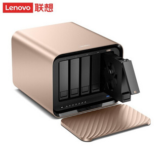Lenovo 联想 个人云 X1 五盘位NAS存储 (N4020、2GB、8TB*4） 