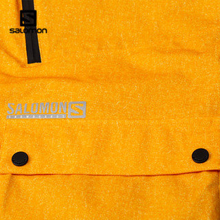 萨洛蒙（Salomon）男款 户外休闲保暖连帽棉服外套 DENIM AOP JKT 黄色202004 XL
