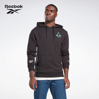 Reebok锐步 运动经典 刺客信条 HOODIE - ACV男女连帽卫衣 GS4922_黑色 S