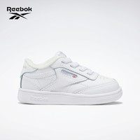 Reebok锐步 运动经典CLUB C婴童低帮休闲鞋板鞋 FZ2095_白色 22